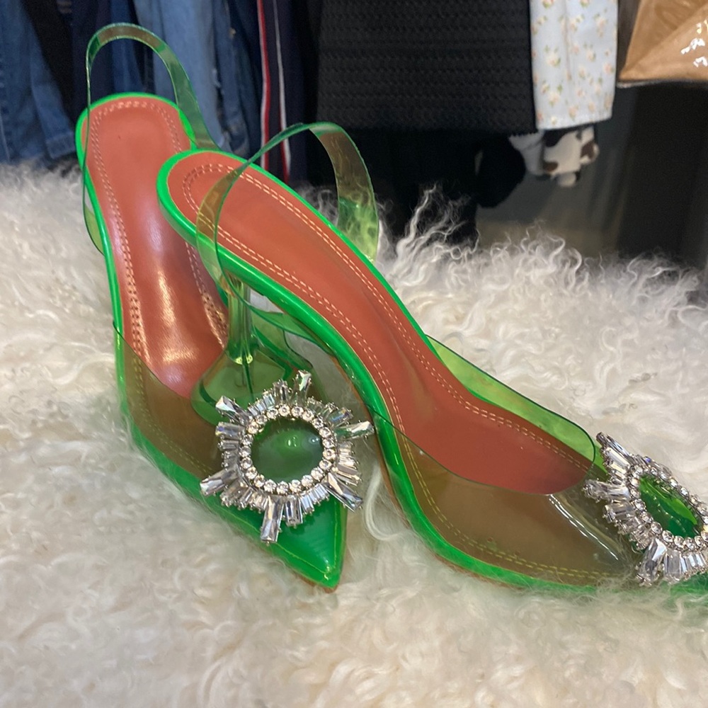 Jelly shoes perfect for St Patric’s day☘️🍀